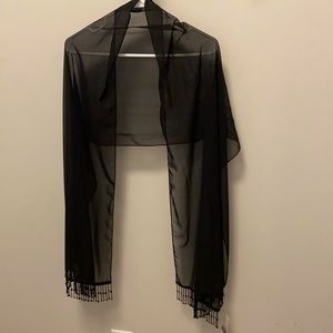 Worthington Beaded Evening Wrap